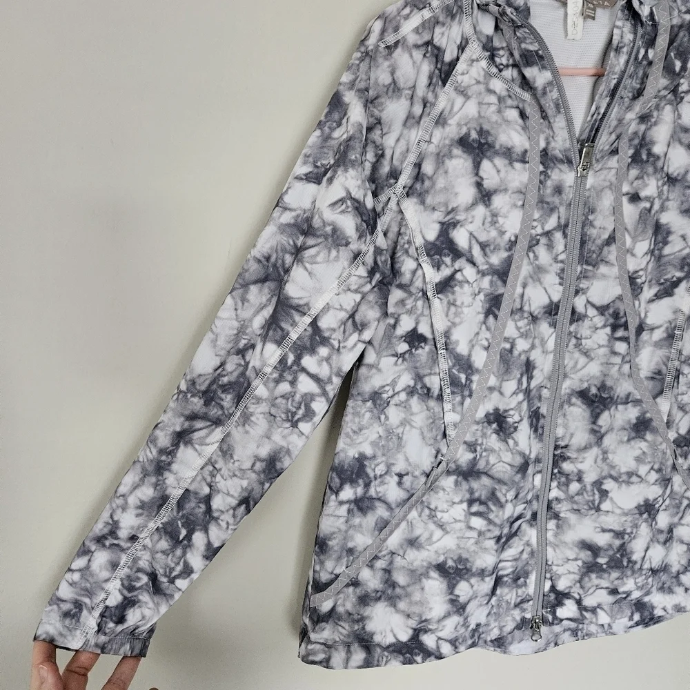 Athleta Tie Dye Catalina Full-Zip Foldable Jacket Size XS
